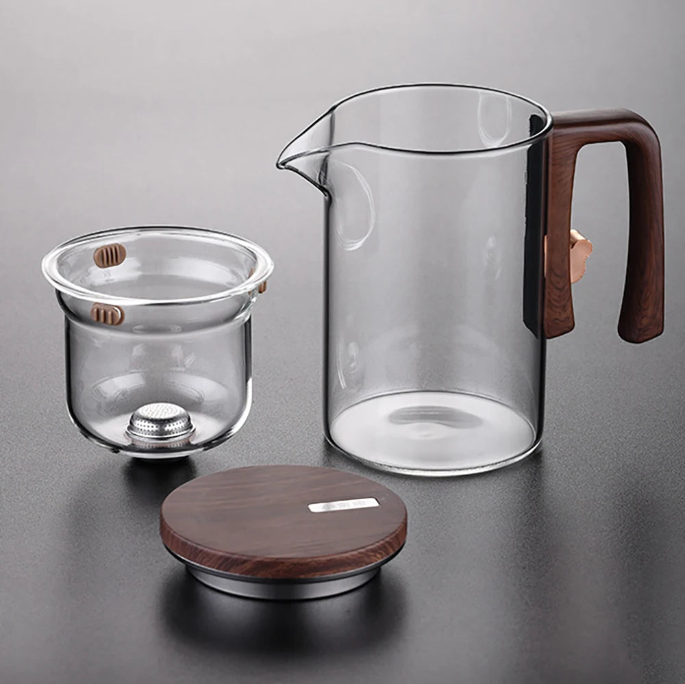 Théière en verre Bouilloire Infuseur 520ML / 720ML