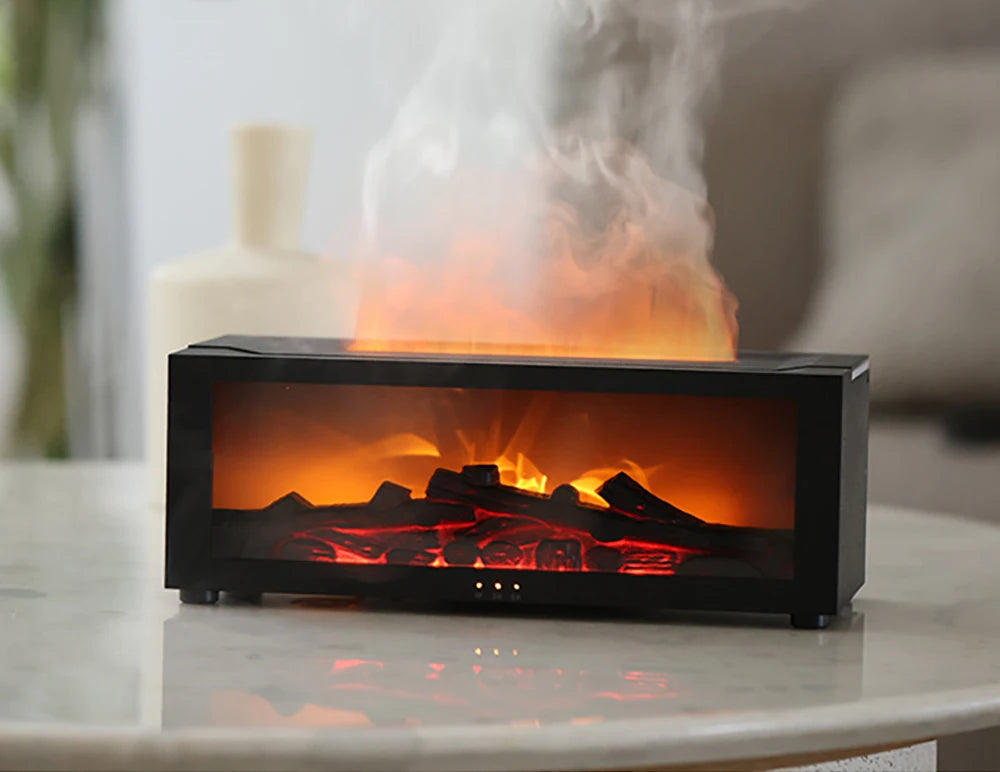 Cheminée Électrique à Effet de Flamme
